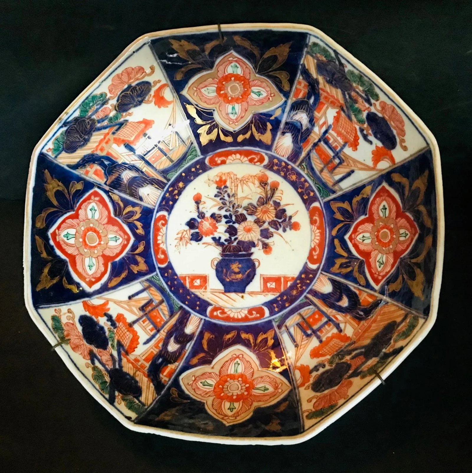 19th Century Meiji Period Japanese Imari Bowl - 2