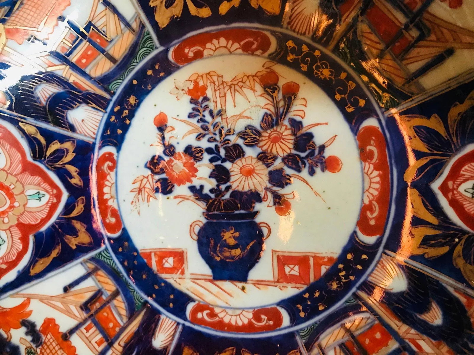 19th Century Meiji Period Japanese Imari Bowl - 4