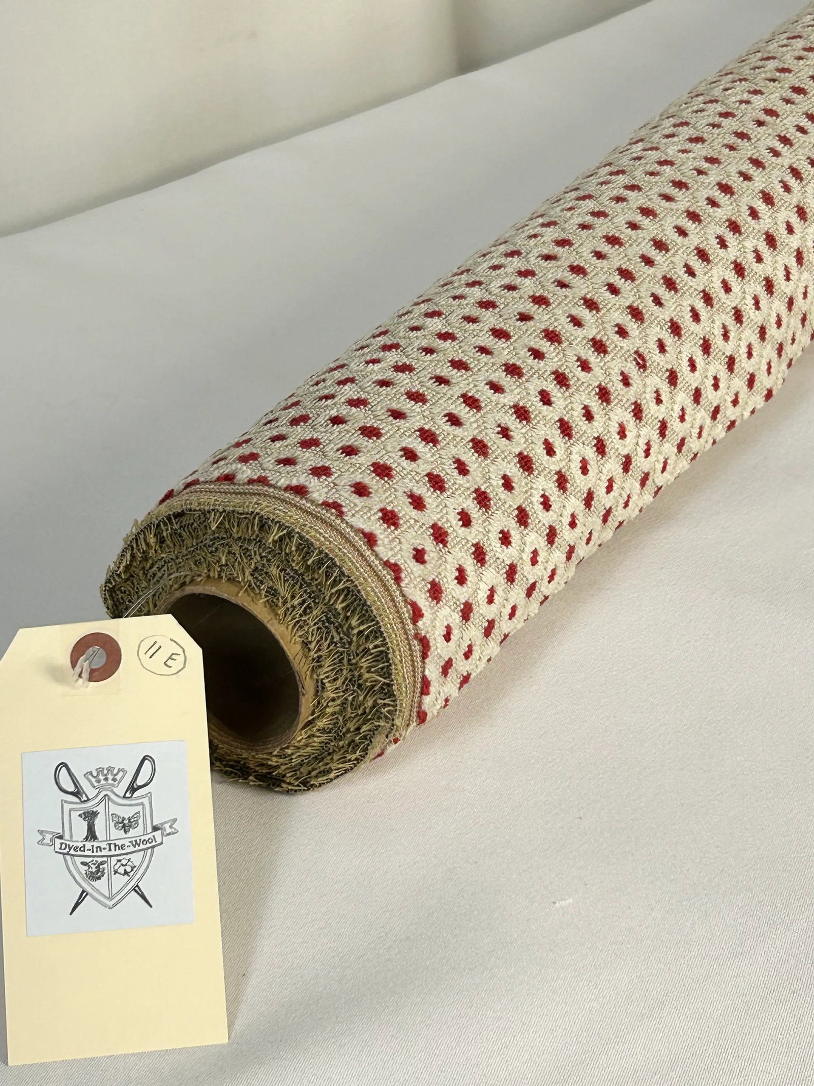 Clarence House "Parity" Linen Velvet- 6 Yards - 3