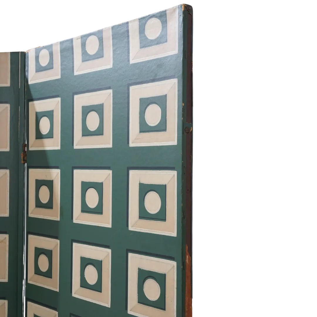 1970s Deco Four Panel Screen - 3