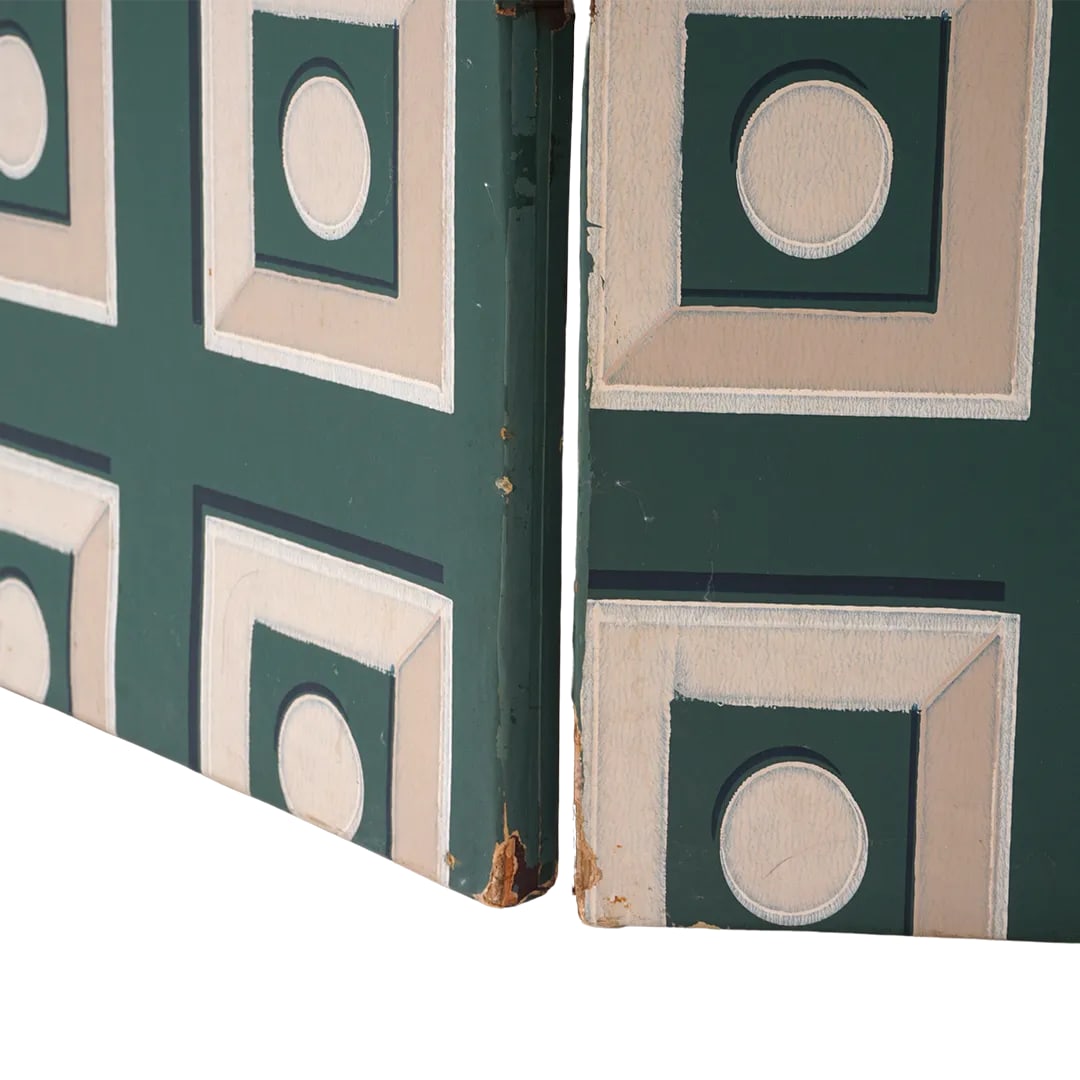 1970s Deco Four Panel Screen - 4
