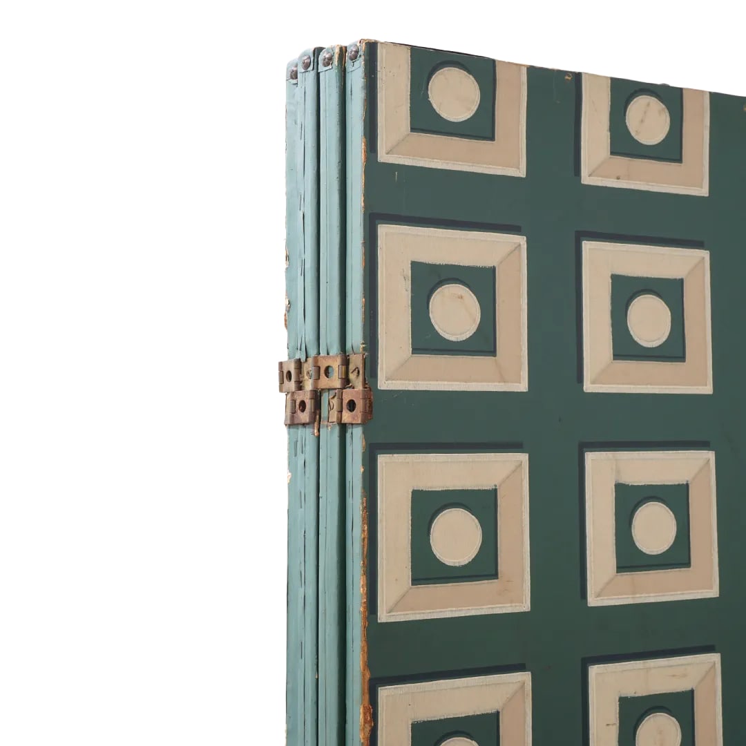 1970s Deco Four Panel Screen - 5
