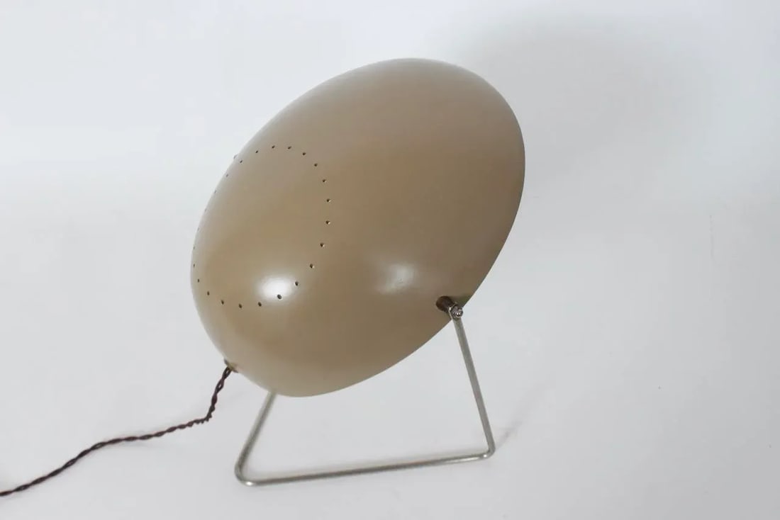 Gerald Thurston for Lightolier Beige "Cricket" Desk Lamp, Circa 1955 - 5