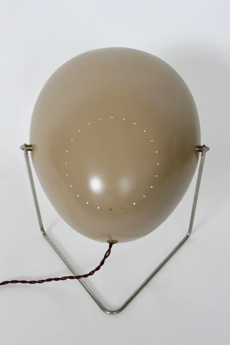 Gerald Thurston for Lightolier Beige "Cricket" Desk Lamp, Circa 1955 - 8
