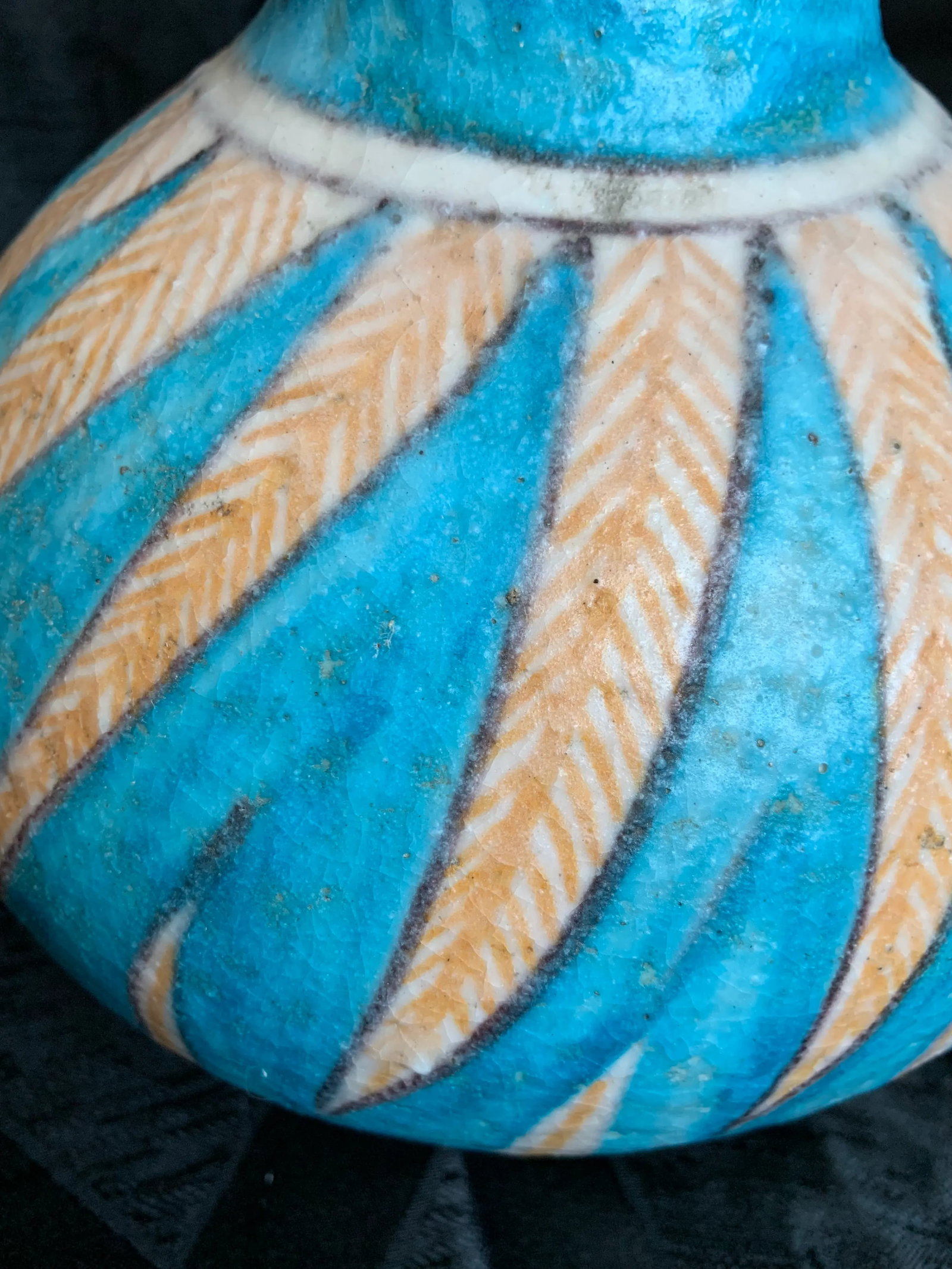 1950s Guido Gambone for Vietri Italian Pottery Toucan Pitcher Vase - 8