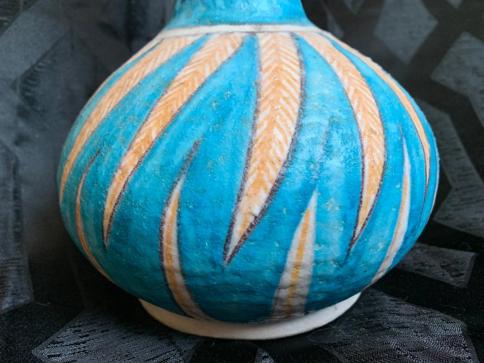 1950s Guido Gambone for Vietri Italian Pottery Toucan Pitcher Vase - 9