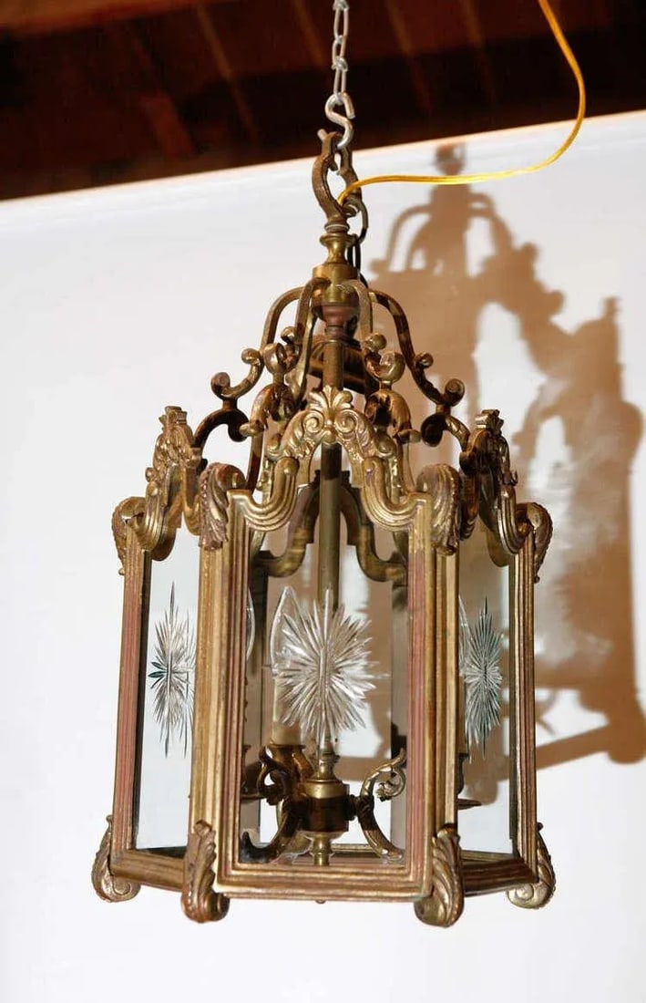Rococo Style Hanging Lantern - 8