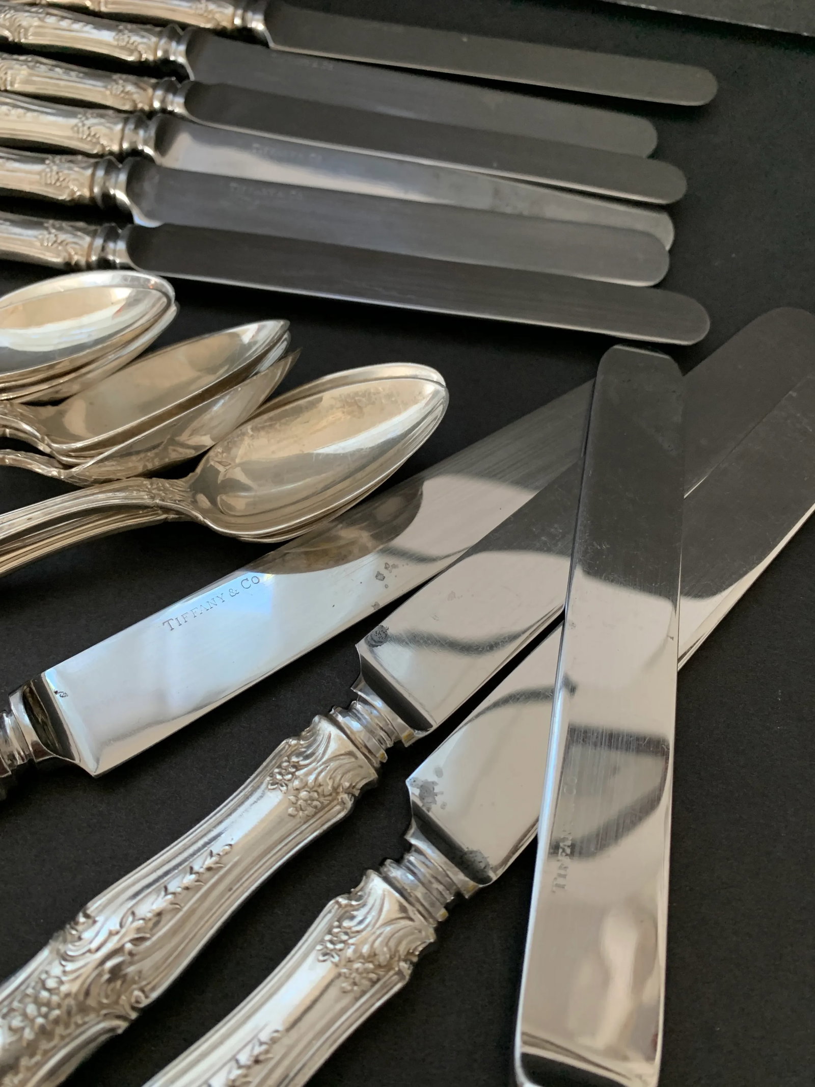 Richelieu by Tiffany & Co. Sterling Silver Flatware Set - 19 Pieces (No Monogram) - 12