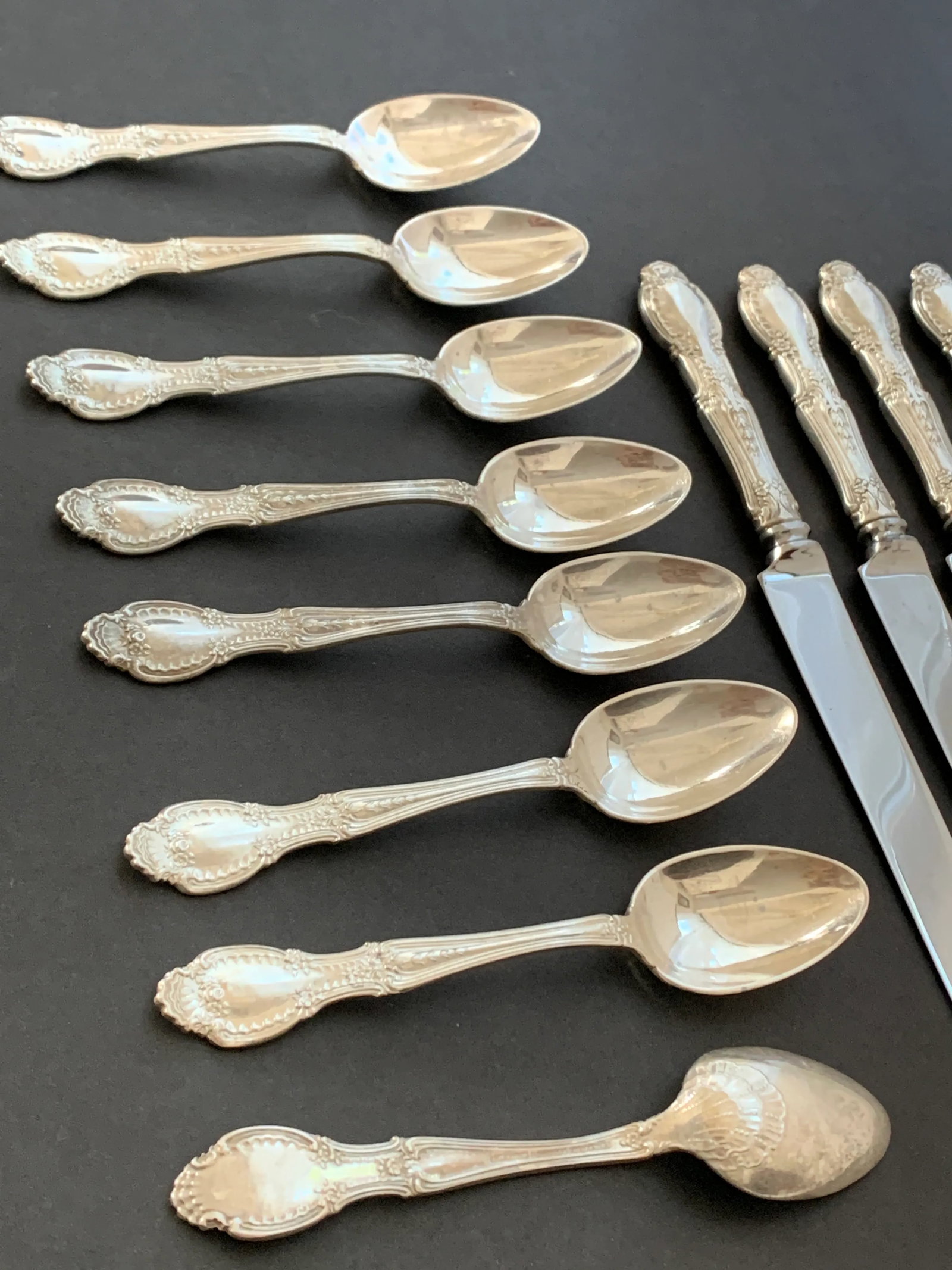 Richelieu by Tiffany & Co. Sterling Silver Flatware Set - 19 Pieces (No Monogram) - 8