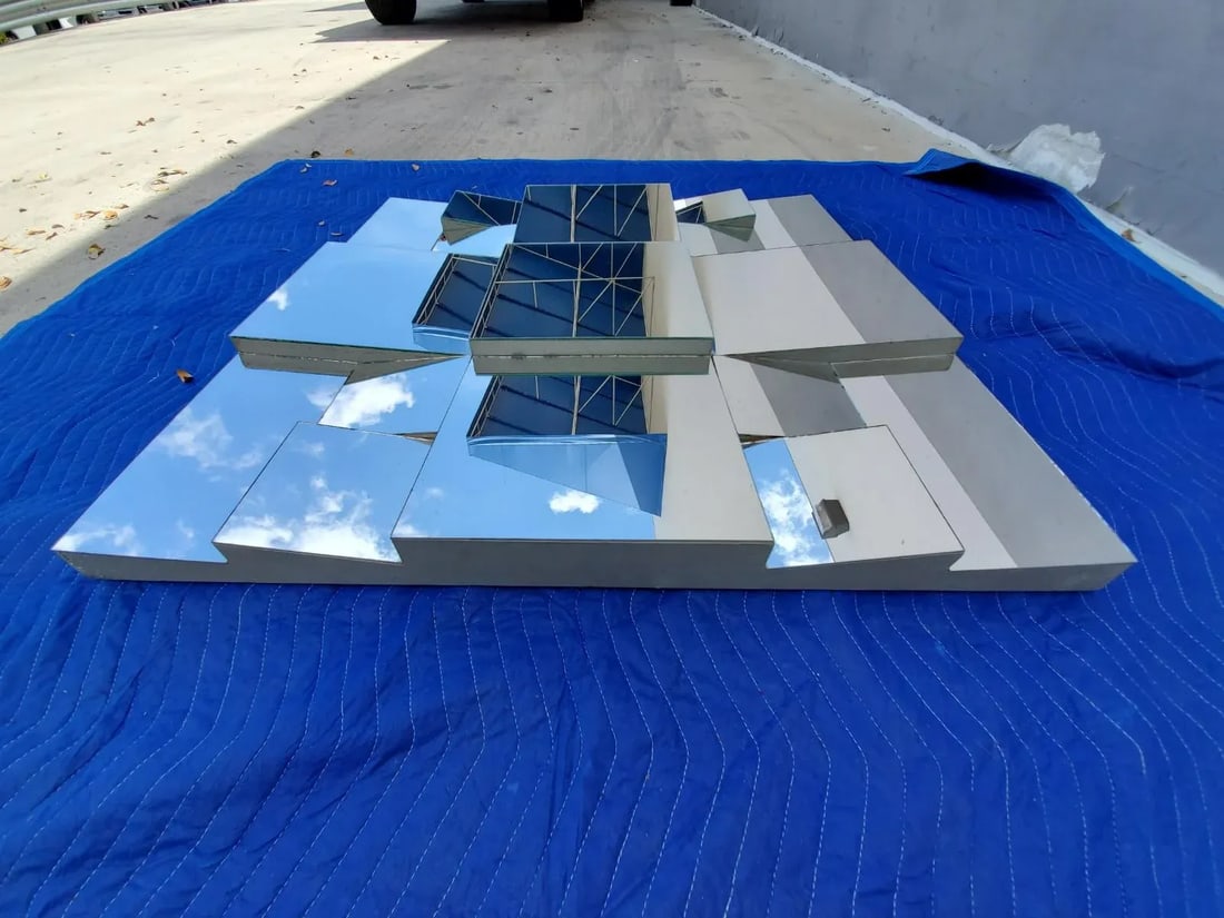1970's Neal Small Slopes Mirror - 10