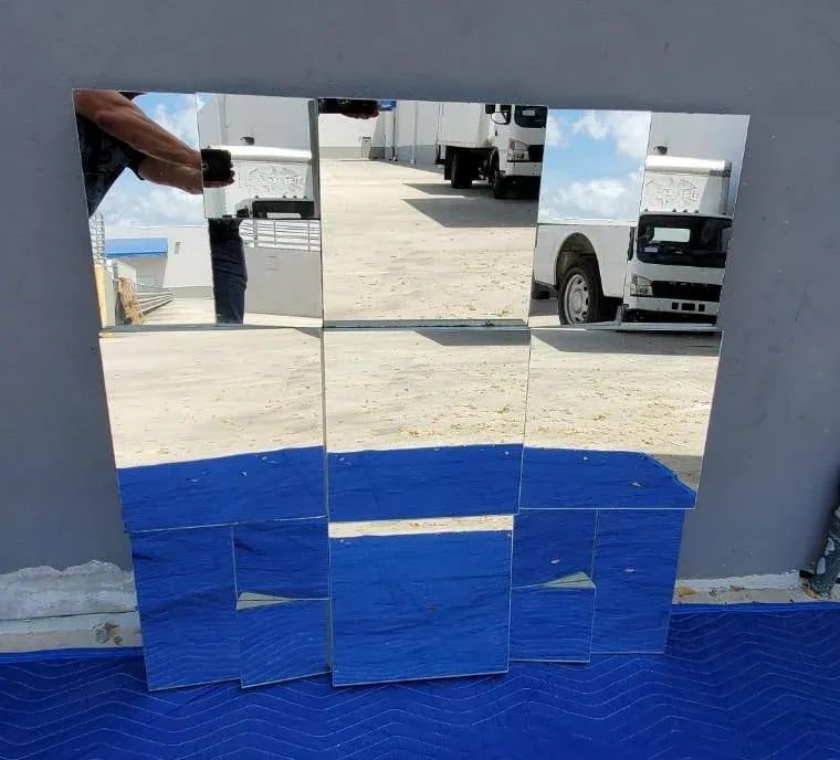 1970's Neal Small Slopes Mirror - 2