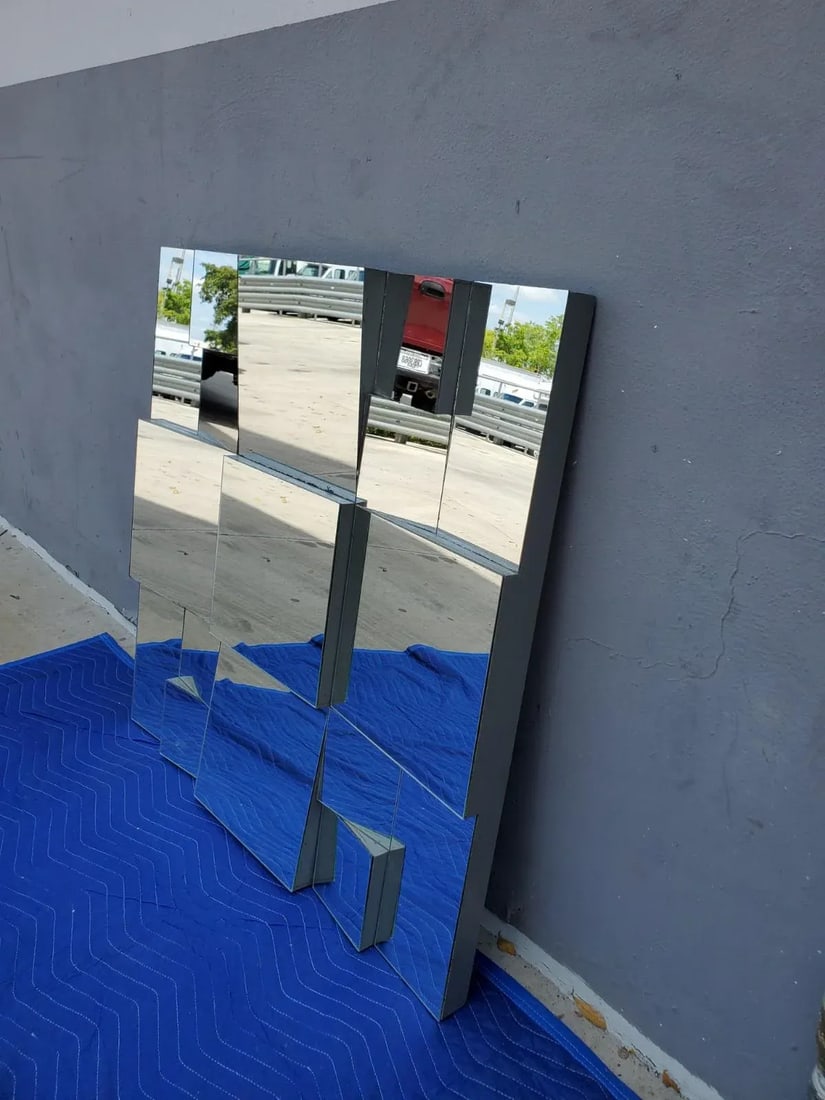 1970's Neal Small Slopes Mirror - 5