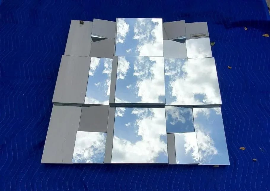 1970's Neal Small Slopes Mirror - 7