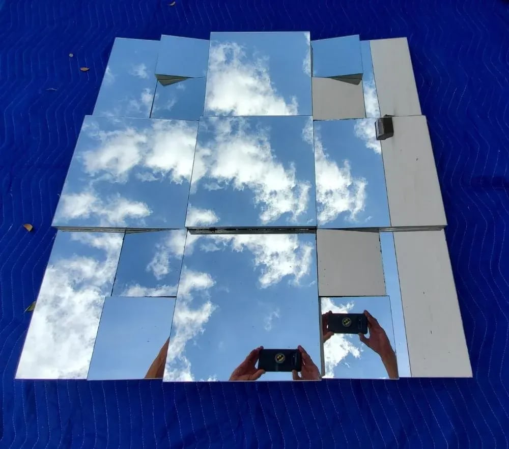 1970's Neal Small Slopes Mirror - 9