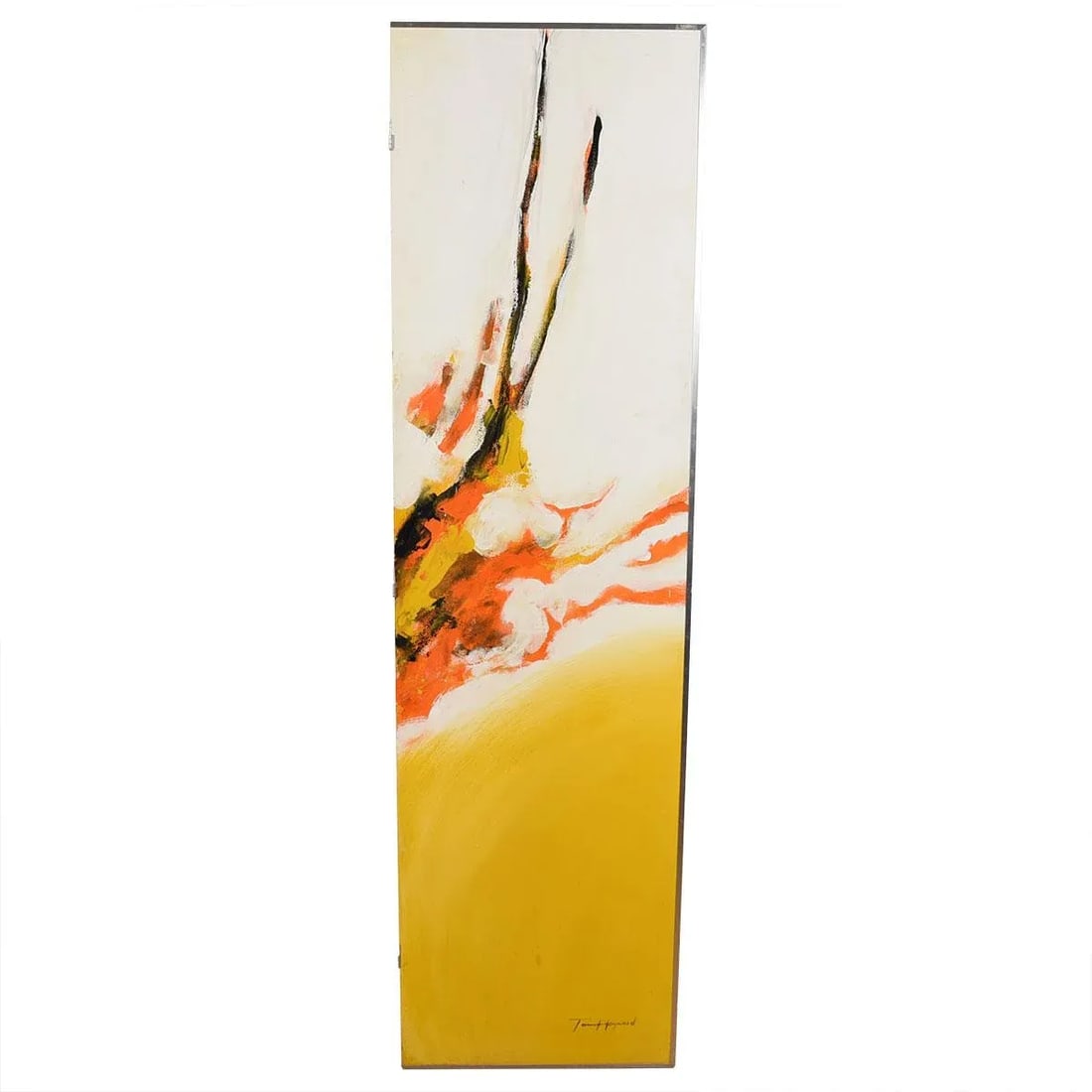 Tom Hayward Abstract MCM Painted Room Divider | Screen - 2