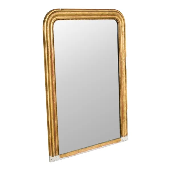 Vintage Gilt Mirror From France - 2