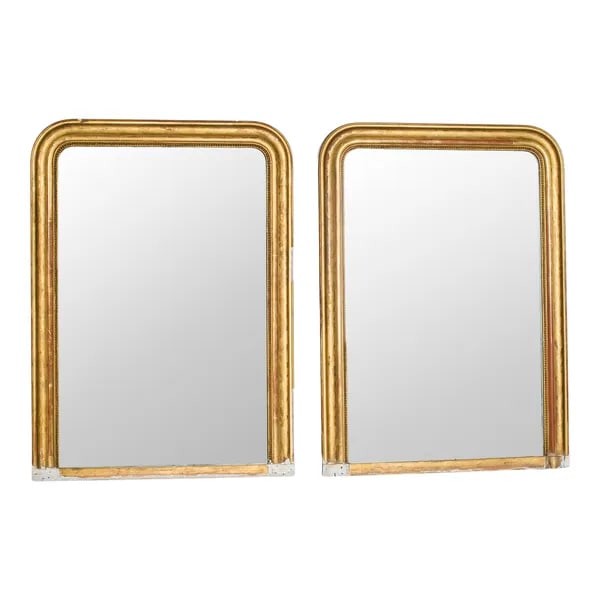 Vintage Gilt Mirror From France - 3