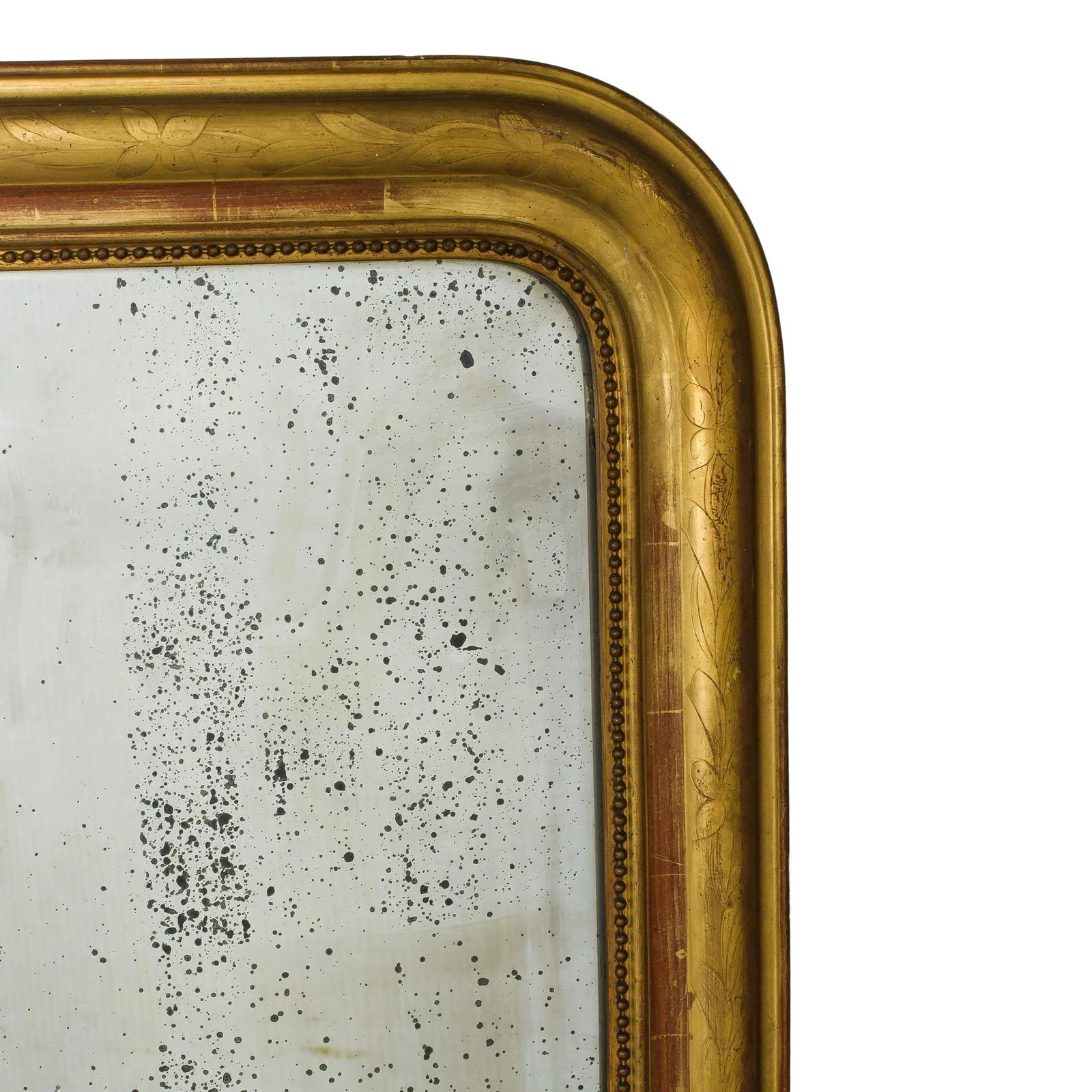 Vintage Gilt Mirror From France - 5