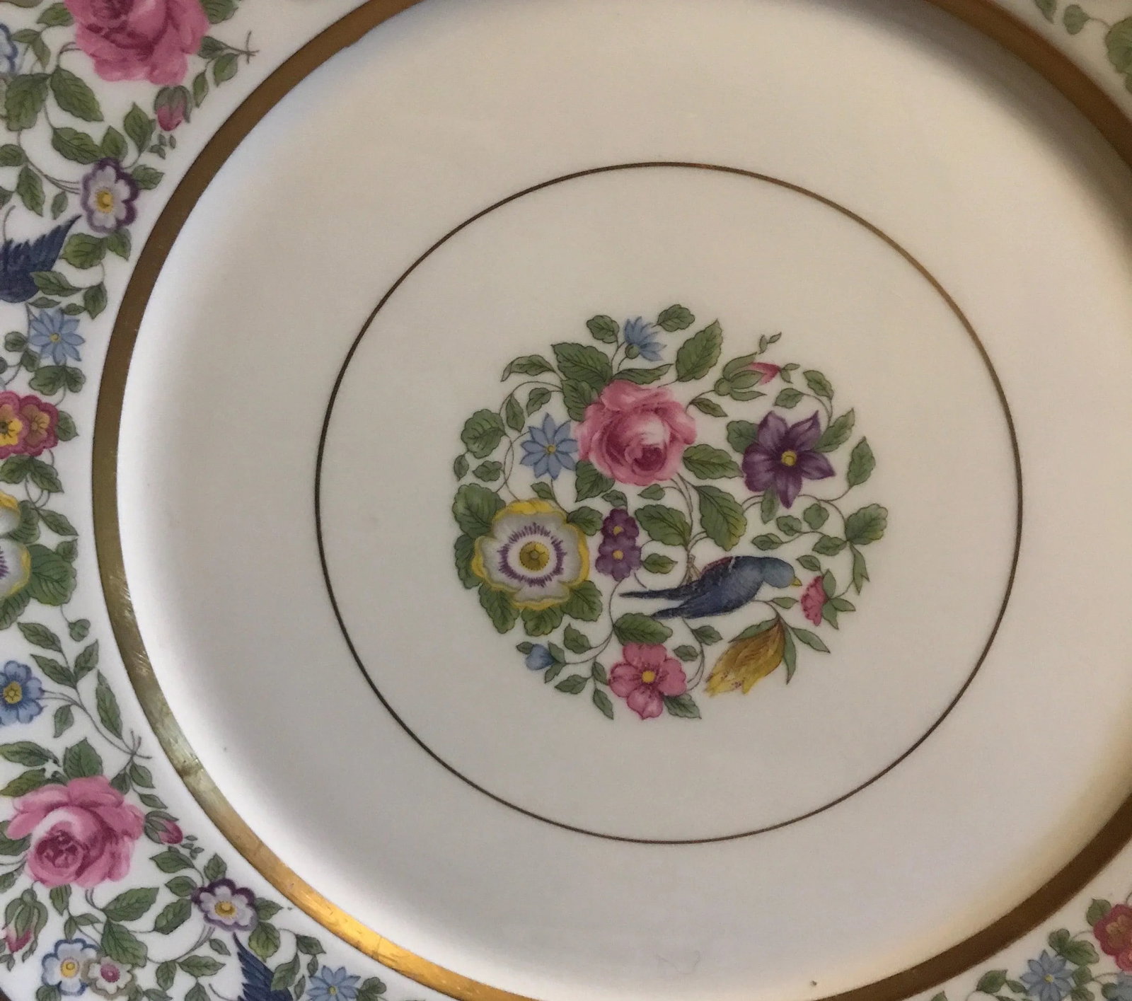 Lamberton China Service Plates - Set of 9 - 3