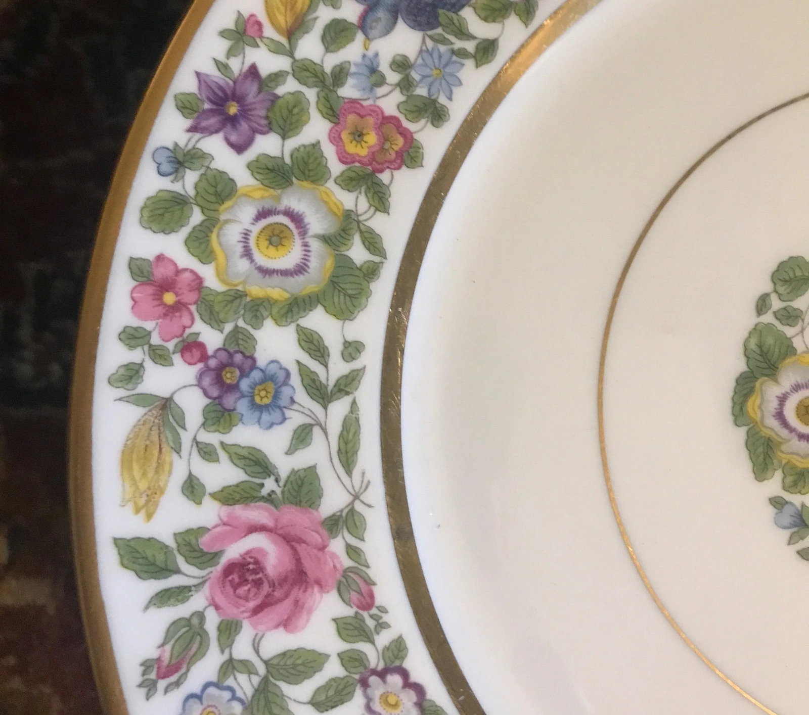 Lamberton China Service Plates - Set of 9 - 7