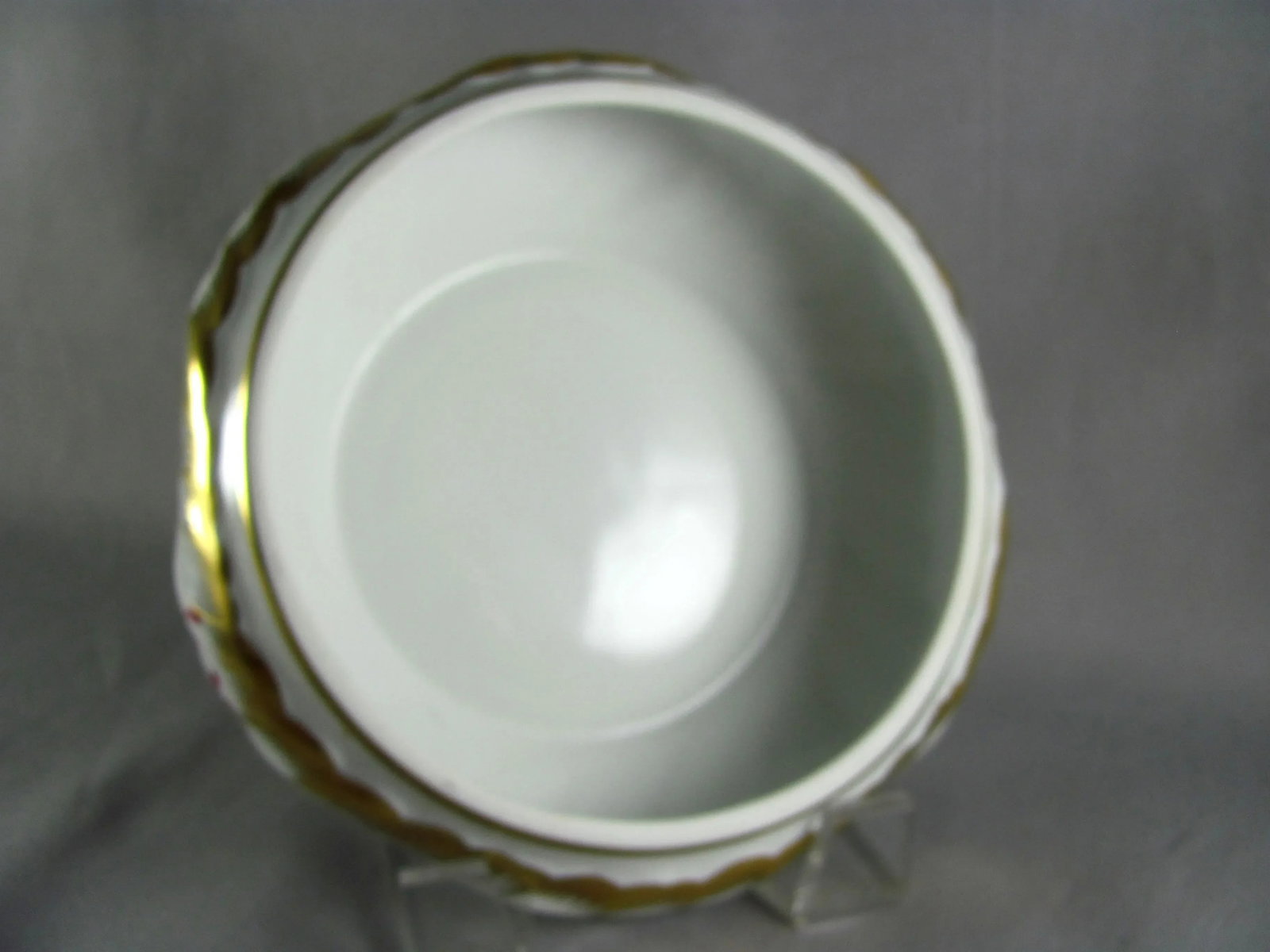 Herend Chinese Bouquet Raspberry Bon Bon Bonbonniere Candy Dish - 8