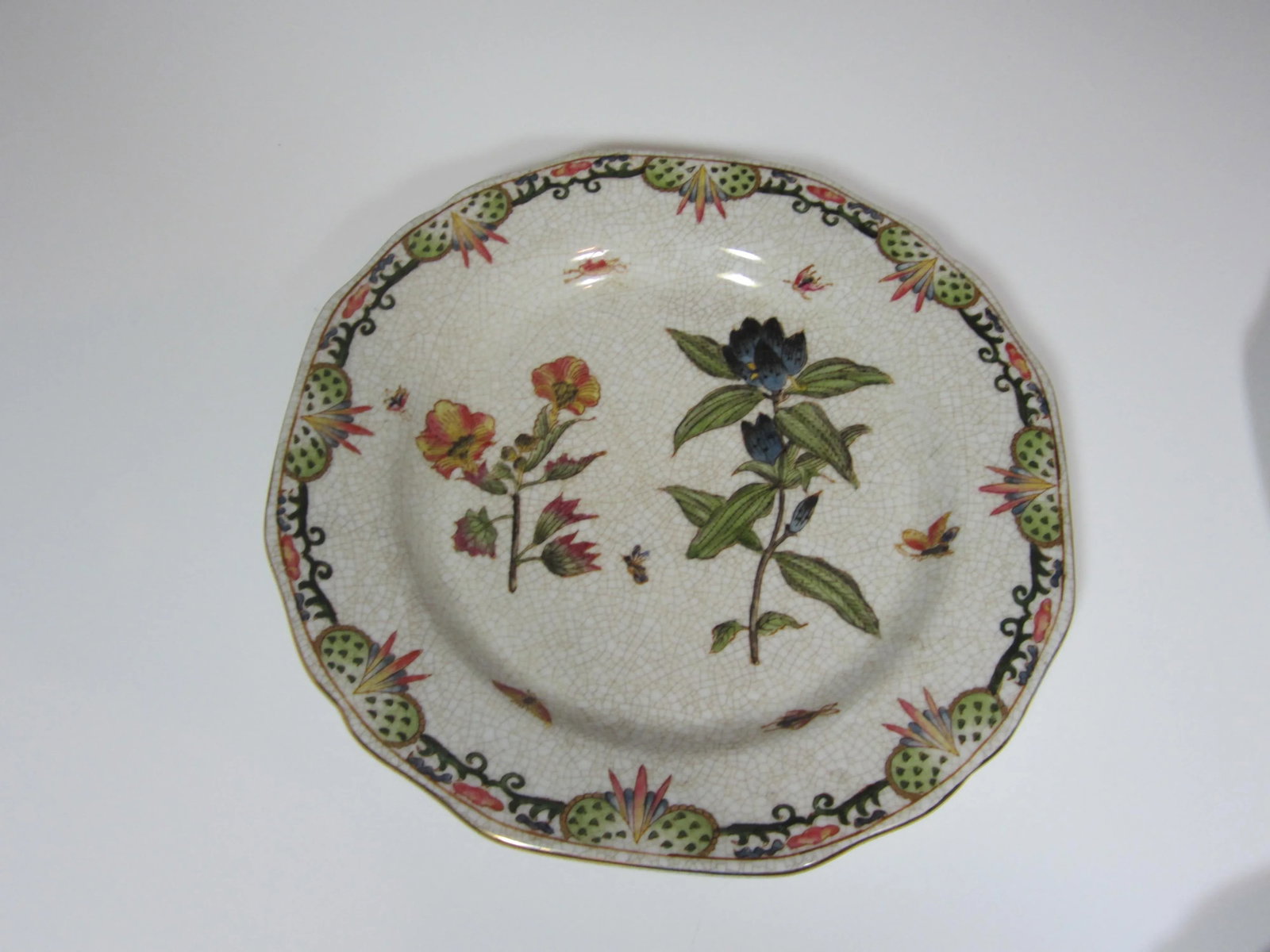 Floral Motif Decorative Plates - Set of 3 - 2