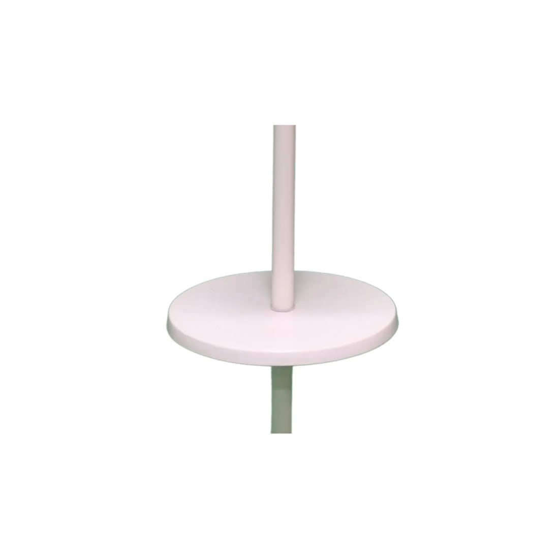 Vintage Mid Century Modern White Globe Floor Lamp - 4