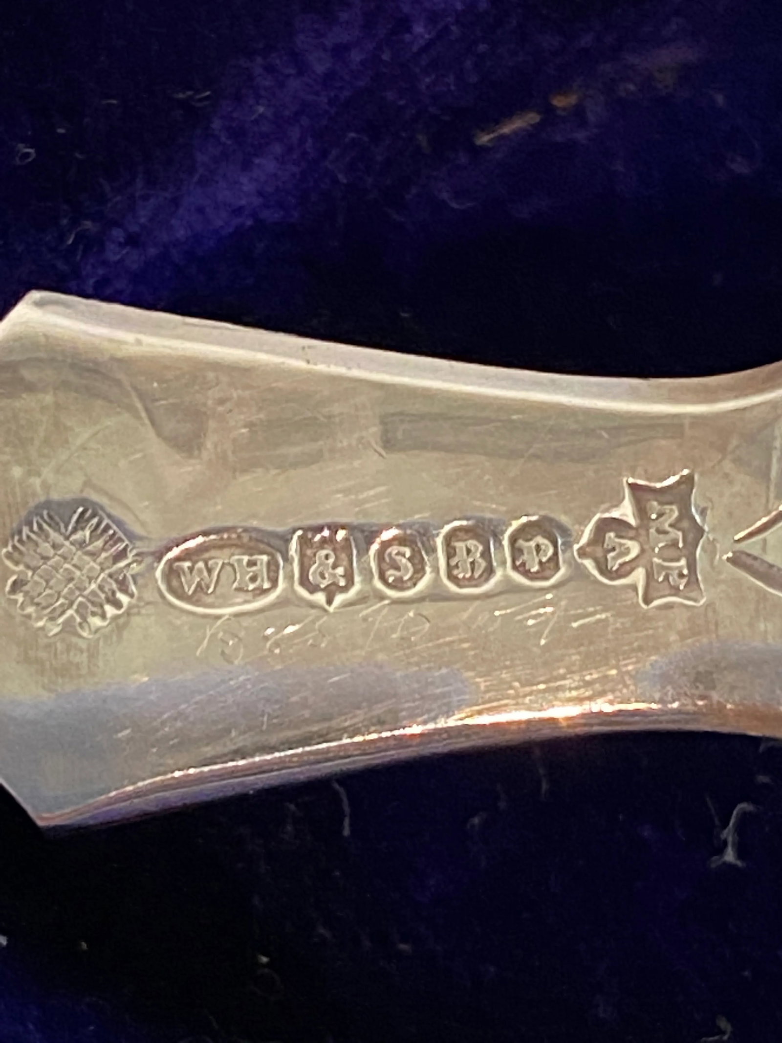Kings Pattern Silver Serving Set - Set of 2 - 6
