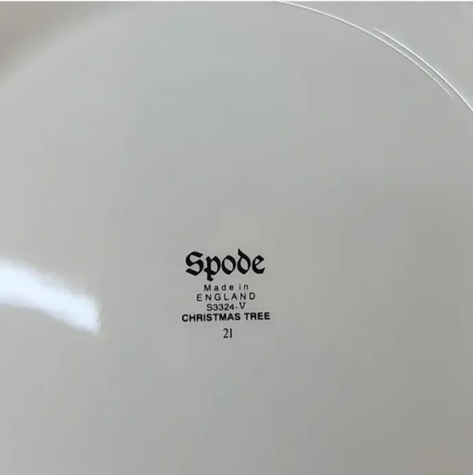 1990s Spode Christmas Tree Ceramic Soup Tureen - 11