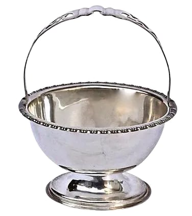 Antique English Silverplated Sugar Dish (1 of 3)