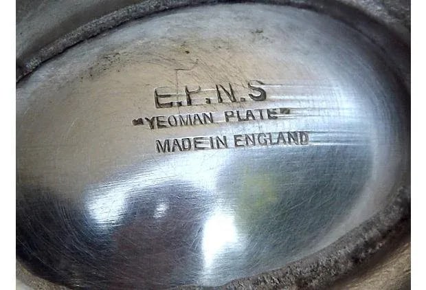 Antique English Silverplated Sugar Dish - 3