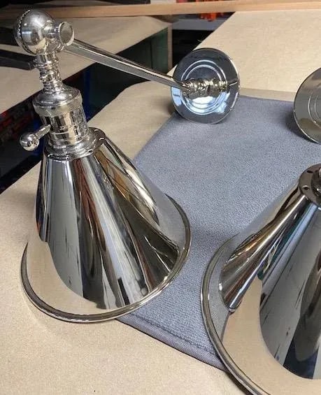 Visual Comfort Circa Boston Functional Single Arm Library Lights - Set of 3 - 3