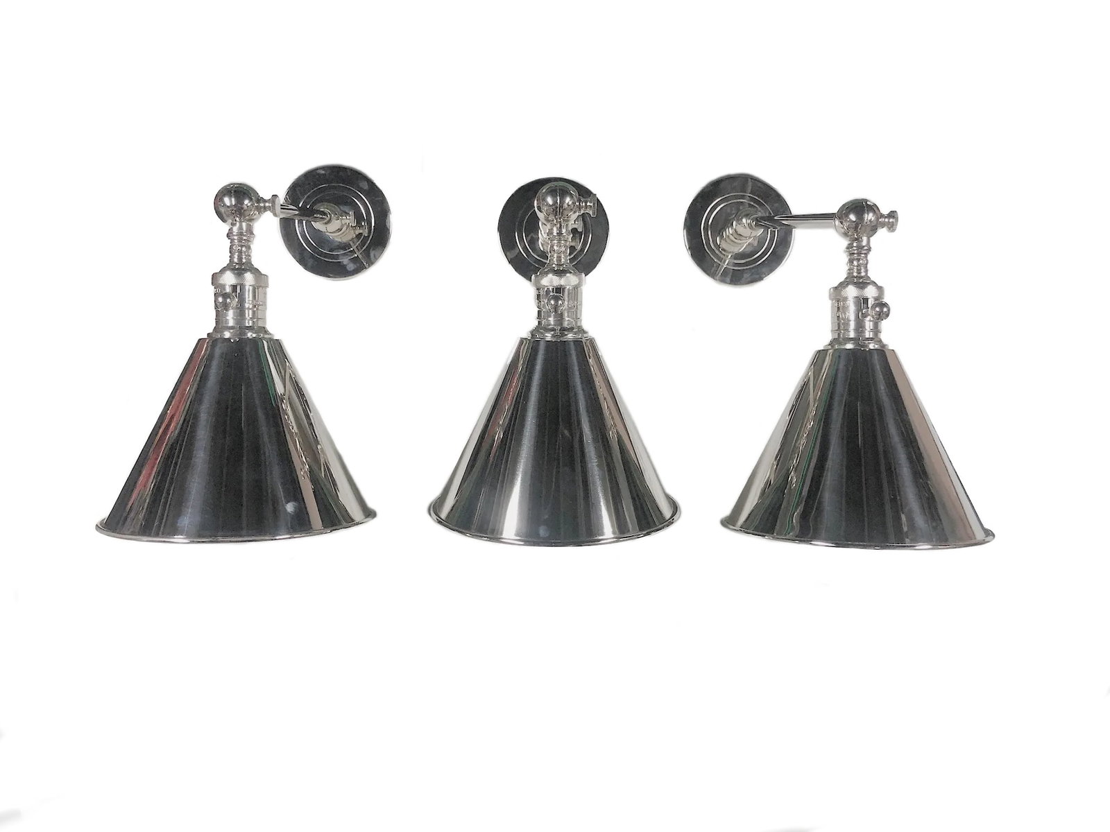 Visual Comfort Circa Boston Functional Single Arm Library Lights - Set of 3 - 9