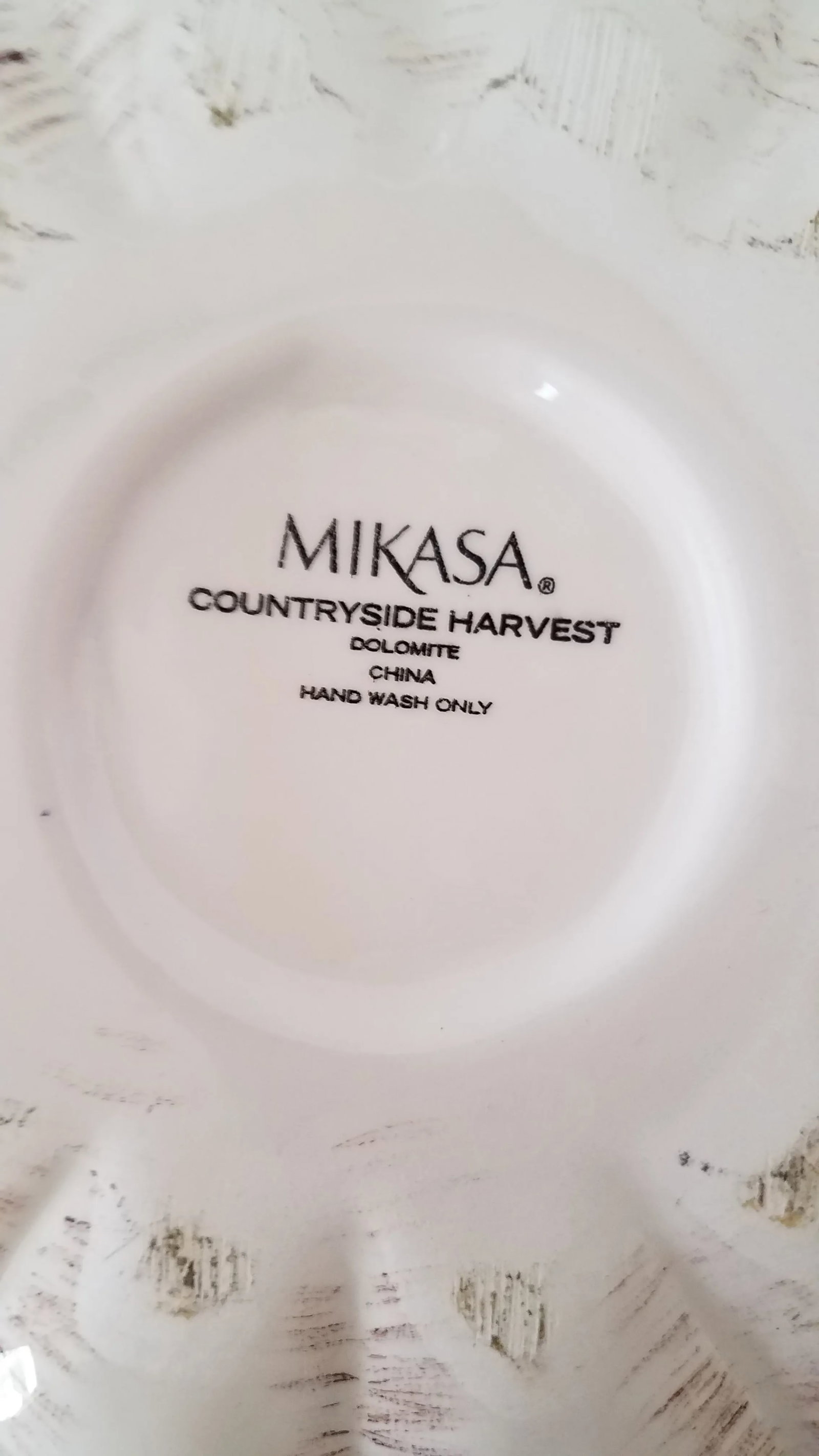 1980s Mikasa "Countryside Harvest" Soup Tureen & Ladle 3 Piece Set - 5