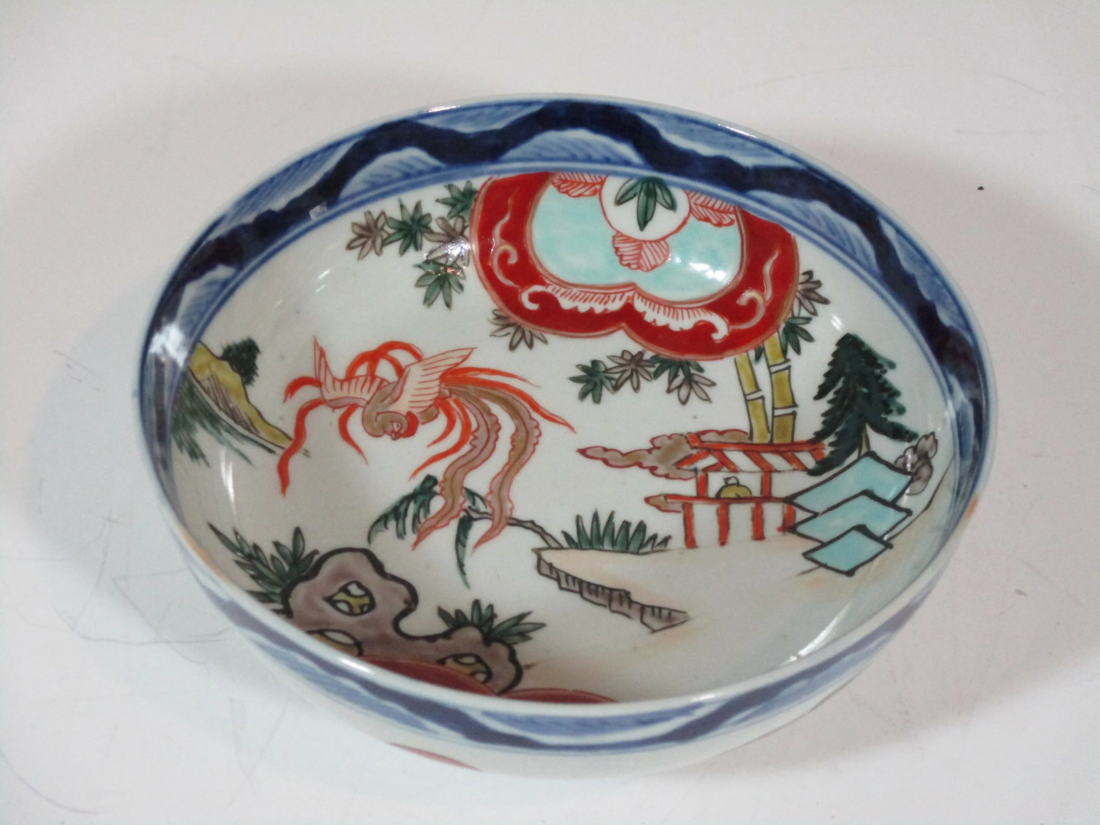 Vintage Hand Painted Imari Bowl - 2