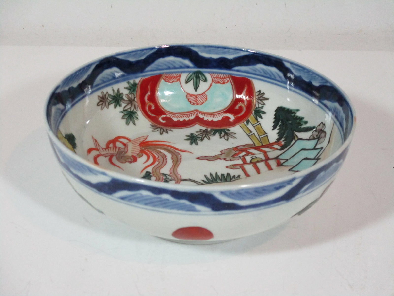 Vintage Hand Painted Imari Bowl - 7