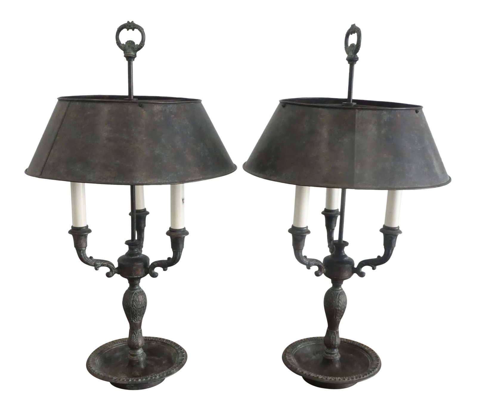 Bronze Maitland Smith Bouilette Lamps, 1990s - a Pair (1 of 13)