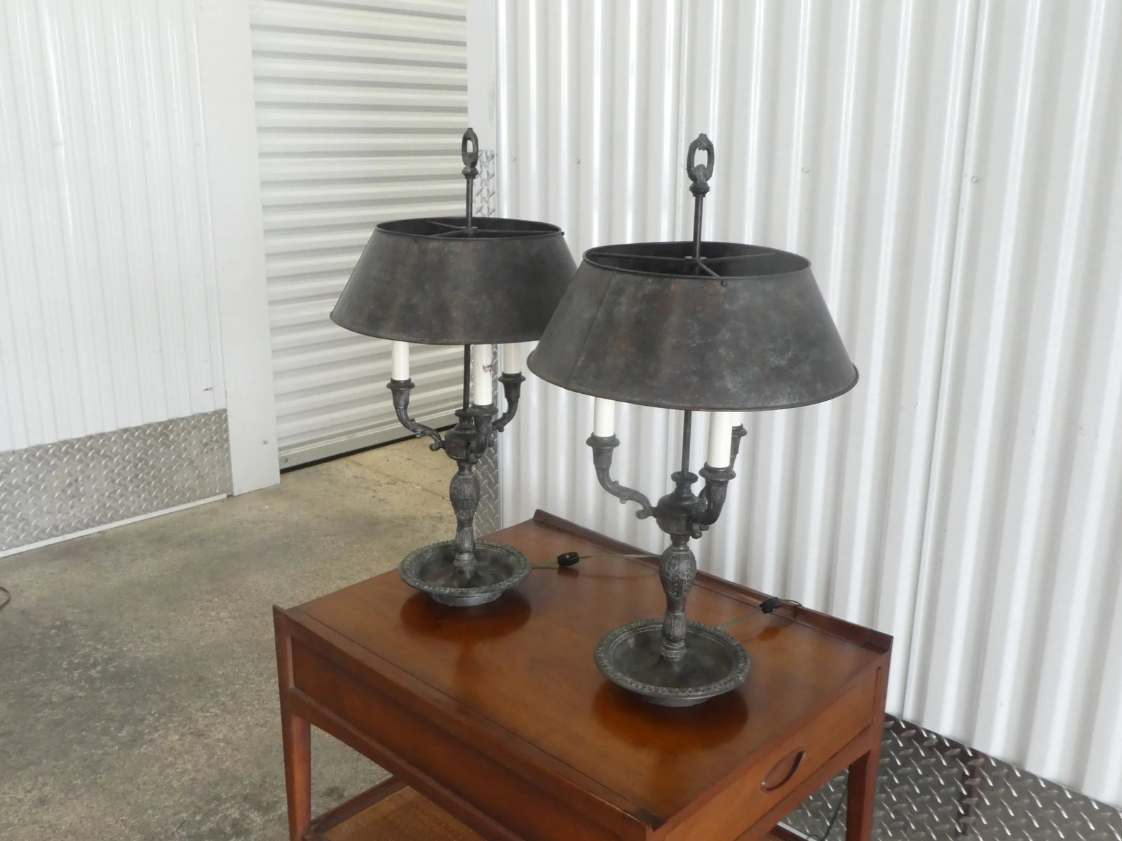 Bronze Maitland Smith Bouilette Lamps, 1990s - a Pair - 3