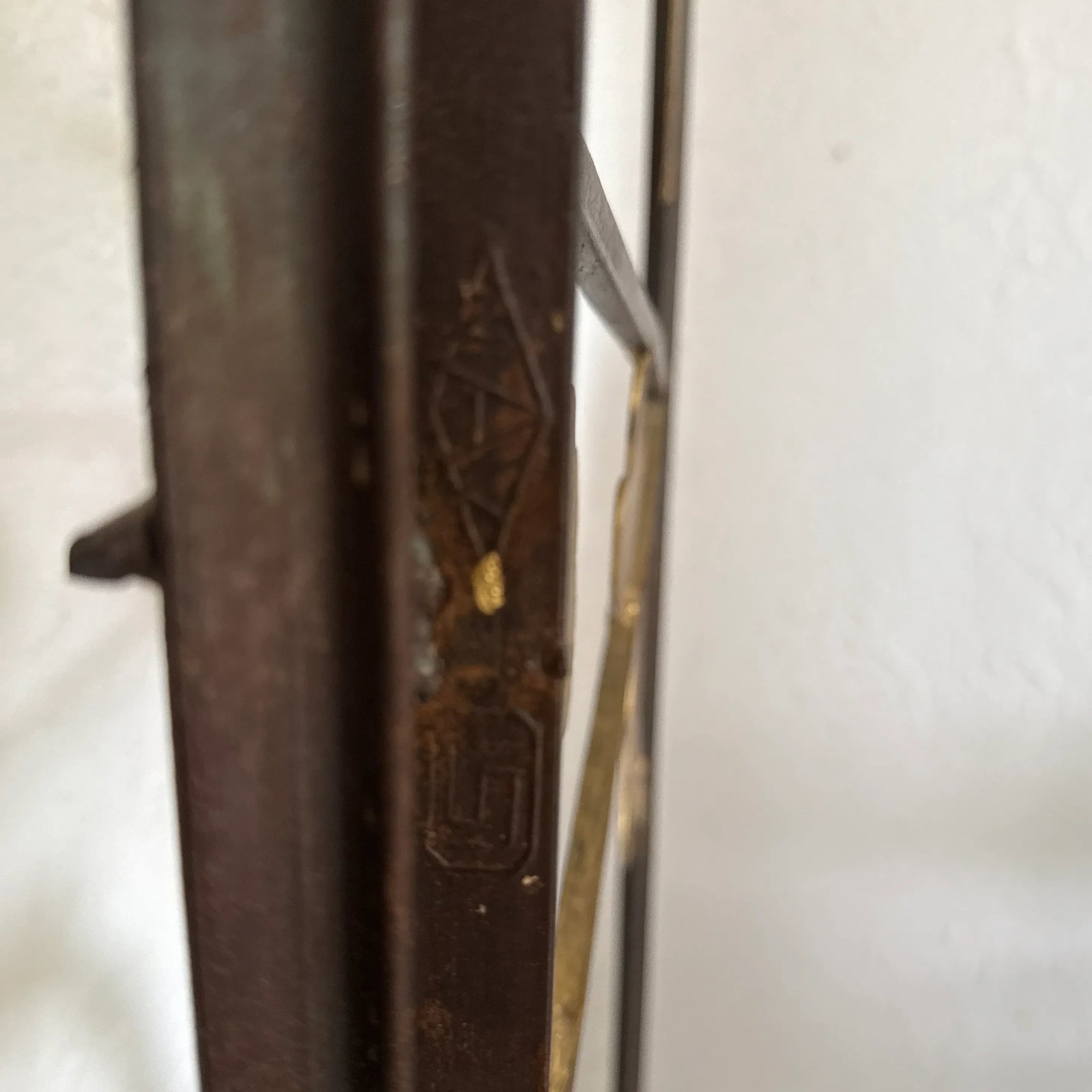A Vintage Metalwork Room Divider With Animals, Figures and Naturalistic Objects - 11