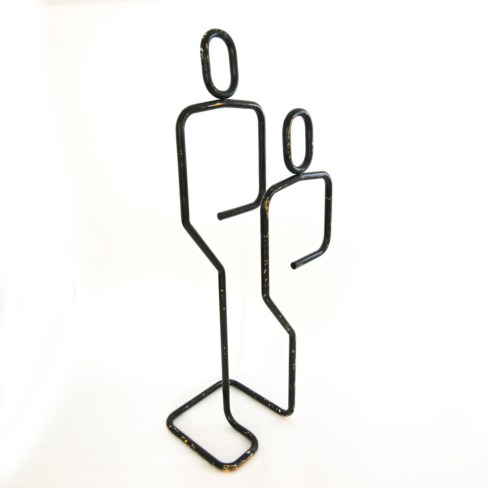 Postmodern Coat Rack in Black C. 1980's - 2