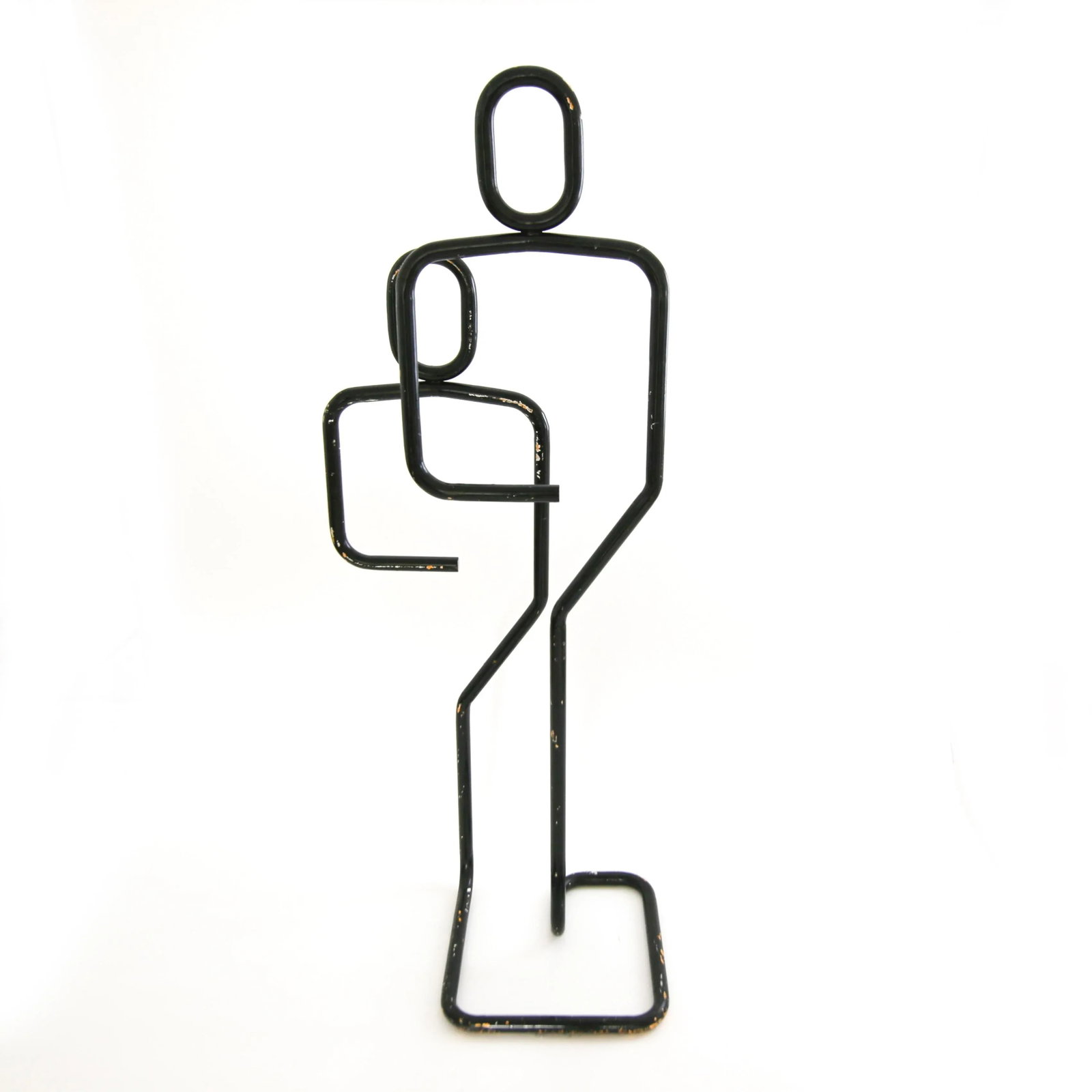 Postmodern Coat Rack in Black C. 1980's - 4