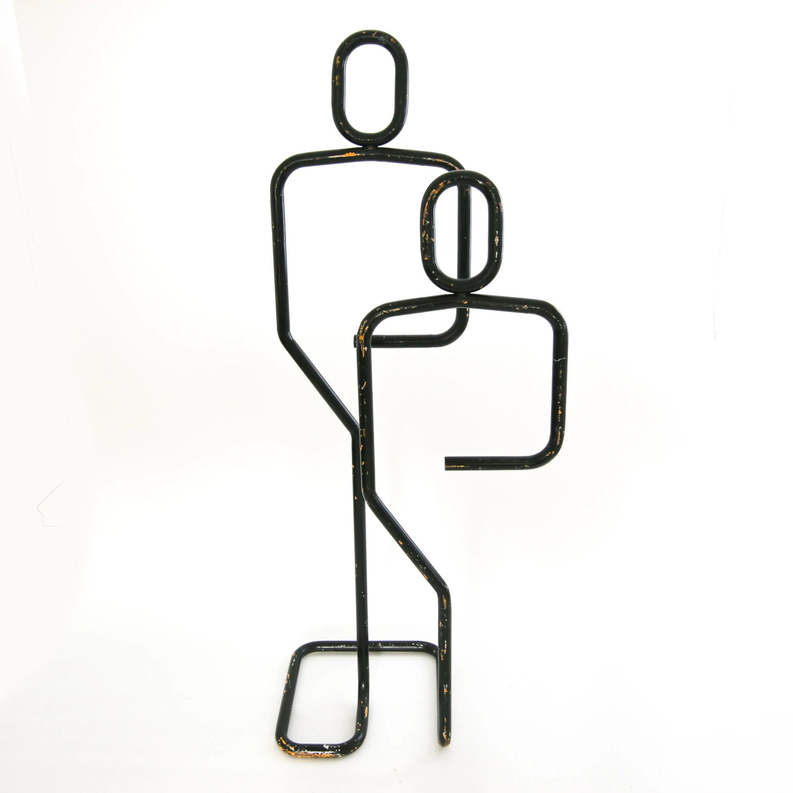 Postmodern Coat Rack in Black C. 1980's - 9