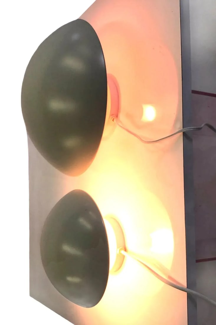 1960s Danish Mid Century Modern PH-Hat Wall Sconces Lights by Poul Henningsen for Louis Poulsen Denm - 4
