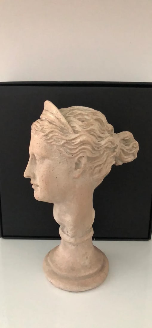Late 20th Century Grecian Diana Bust - 12