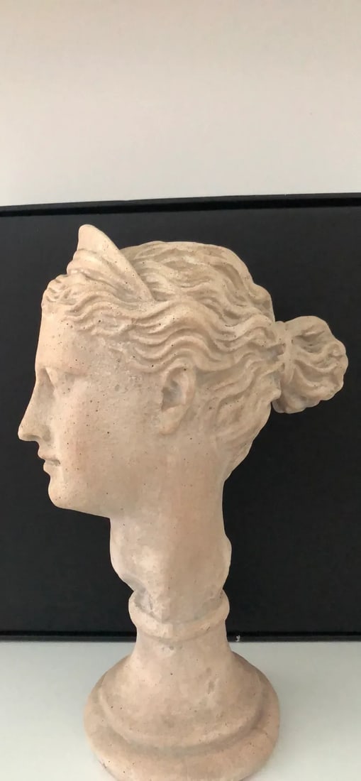 Late 20th Century Grecian Diana Bust - 4