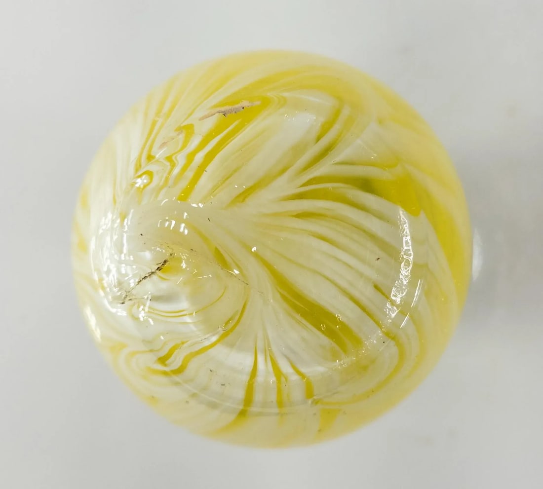 Art Nouveau Enameled Glass Moser-Style Vase - 6