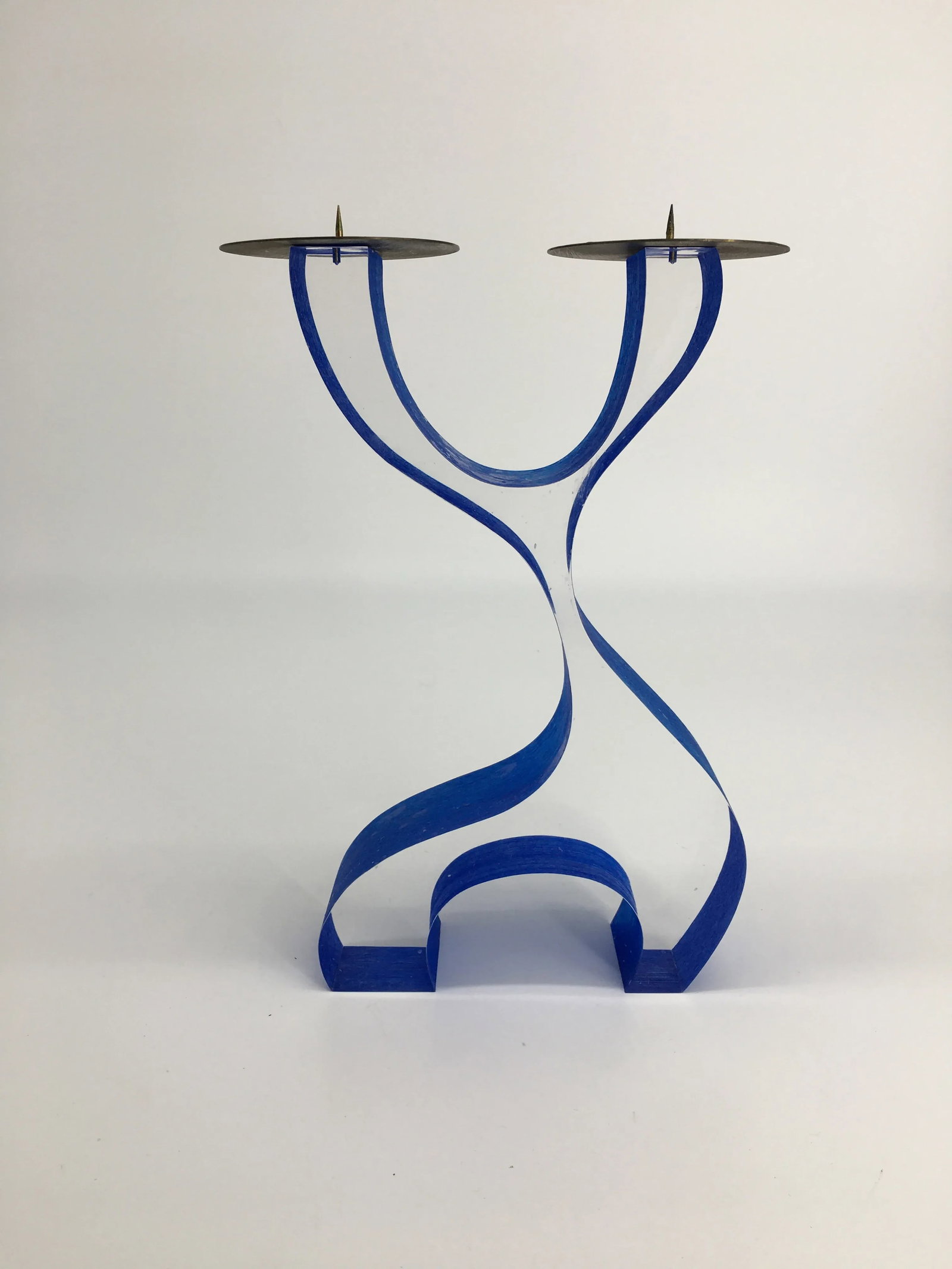 Vintage Cec LePage Lucite Candle Holder Sculpture - 2