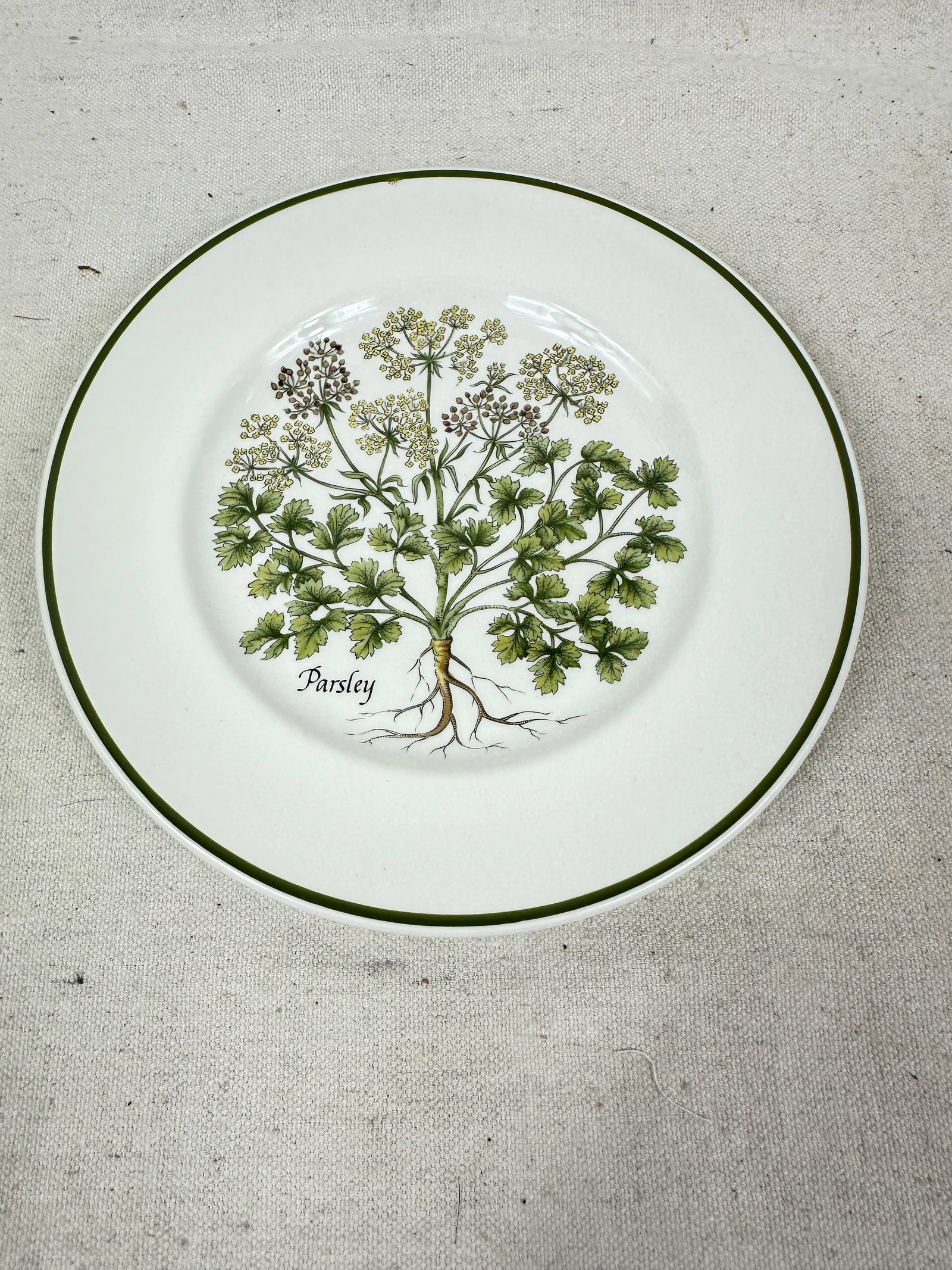 Vintage Tiffany Herbs Plates - 4