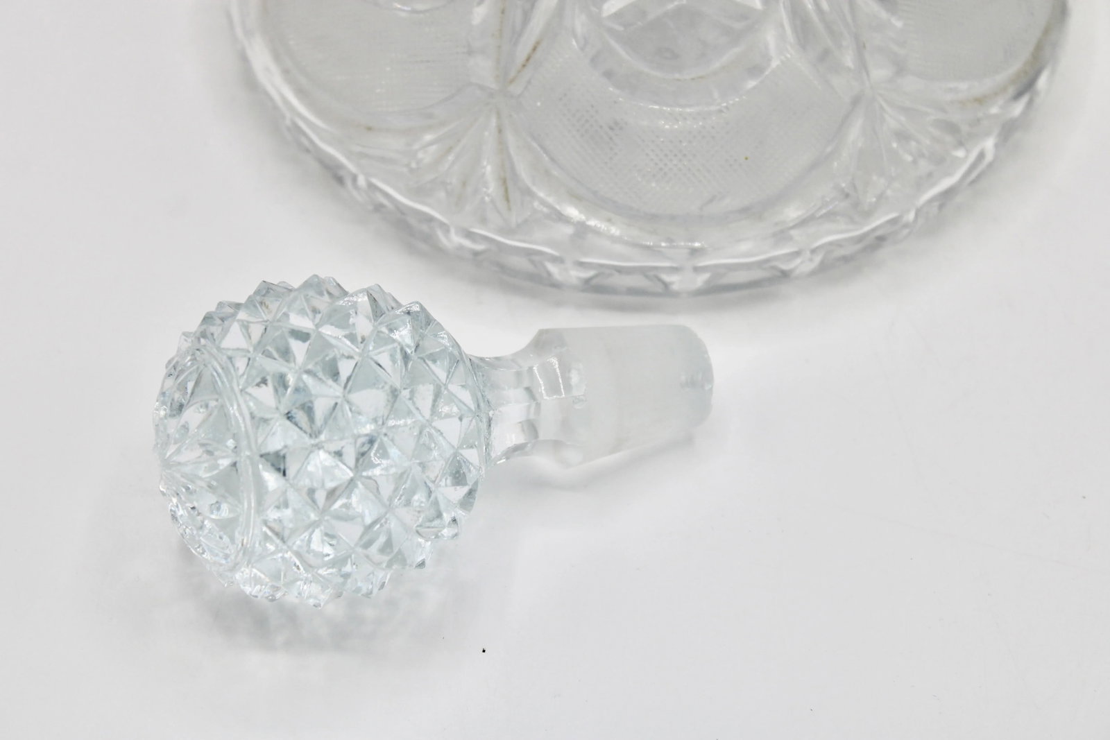 Mid Century West Germany Lead Crystal Decanter - 7