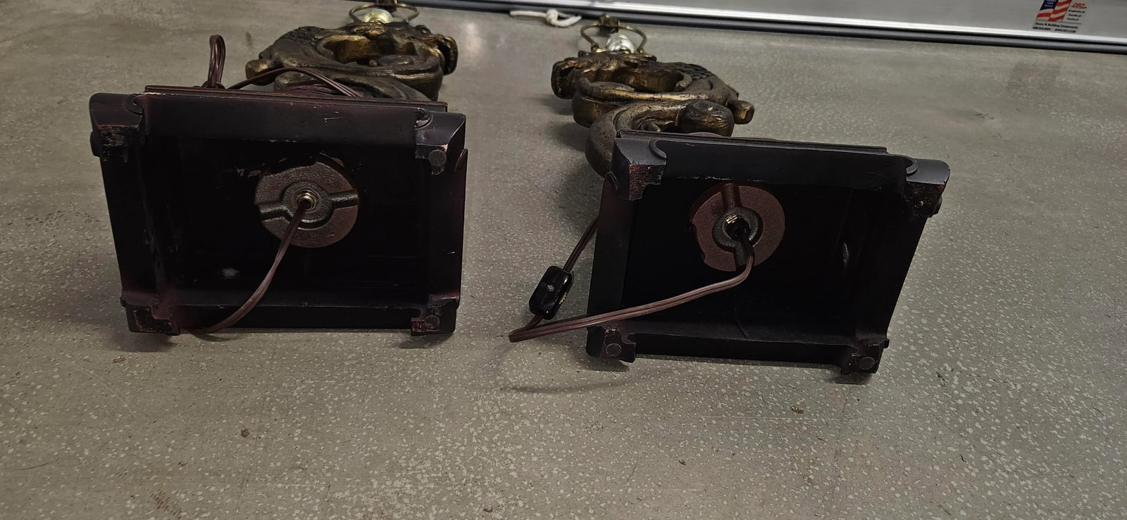 Dragon / Serpent Lamps - a Pair - 2